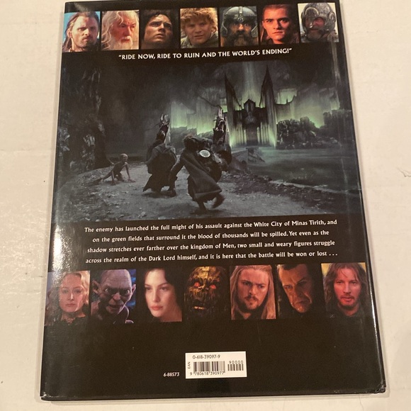 “The Lord of the Rings, The Return of the King, Visual Companion,” hardcover - Picture 2 of 2